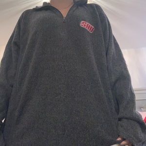 Sacred heart university fleece half zip